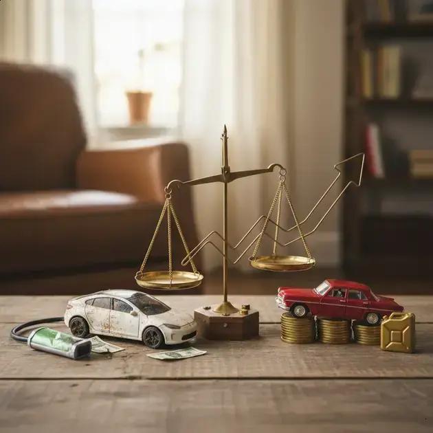 Desvalorização de elétricos vs combustão