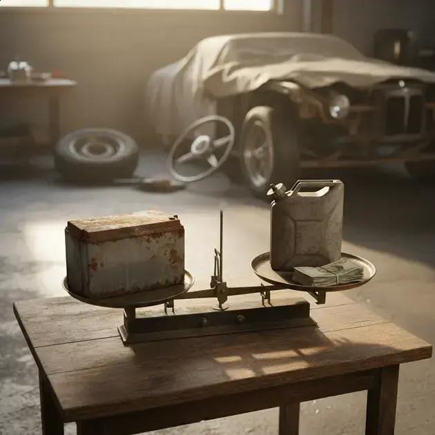 Desvalorização de elétricos vs combustão